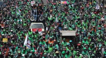 Pengemudi Ojol Gelar Aksi, Matikan Aplikasi Selama 24 Jam