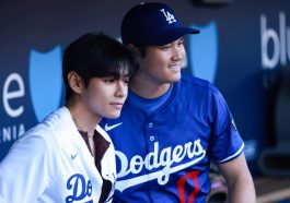 v bts dodger stadium