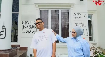 Uya Kuya Kembali ke Rumah yang Dijarah: “Hina Saya, Tapi Jangan Keluarga Saya”