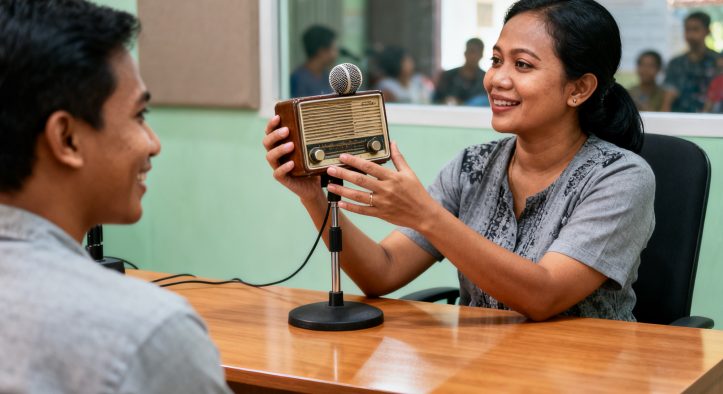 Mengenal Program Musik Rohani Penyejuk Hati di Radio Komunitas Lokal